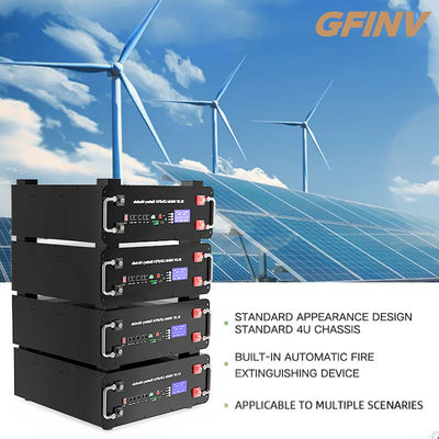 Customization 48v Rack Mount Lithium Battery Deep Cycle 6000 Times 100AH 200AH Battery