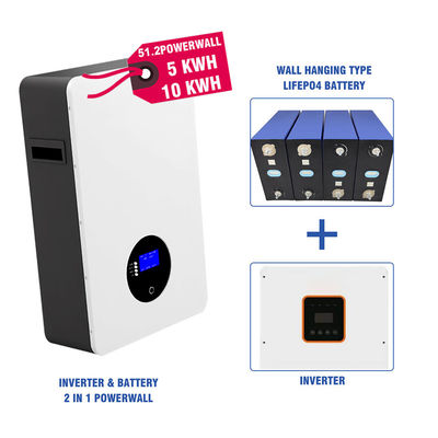 A Grade Smart BMS Powerwall Home Energy Storage Batteries 48V 200Ah 5Kw For Solar