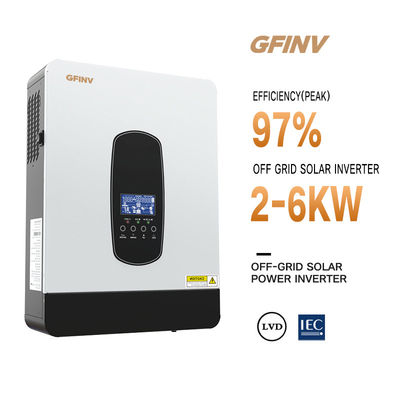DC200V-750V Whole Home Solar Inverter 2kW-6kw 3 Phase Solar Inverter  IP65