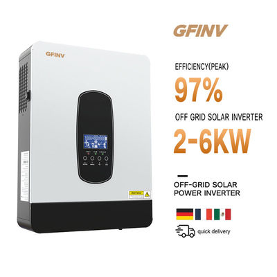 Single / Three Phase 8kw Hybrid Solar Inverters AC220V/380V Output Voltage
