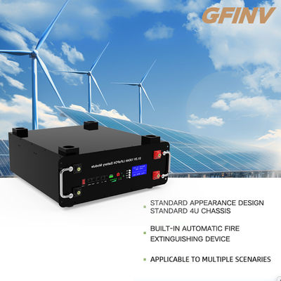 Standard Case 5KWH Rack Mount Solar Battery Lifepo4 Cabinet Type