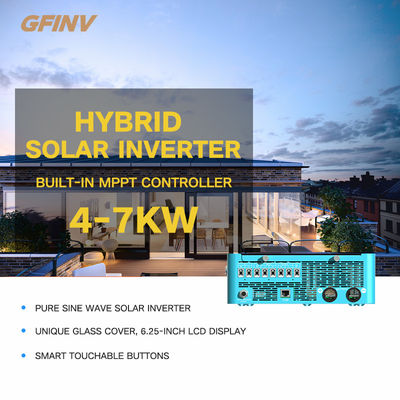 High Efficiency Single Phase On Grid Solar Inverters 3.6KW 4kw 5kw 6kw 48V