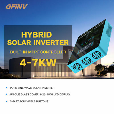 Pure Sine Wave 48V On Grid Solar Inverters 5kw Without Battery Multipurpose