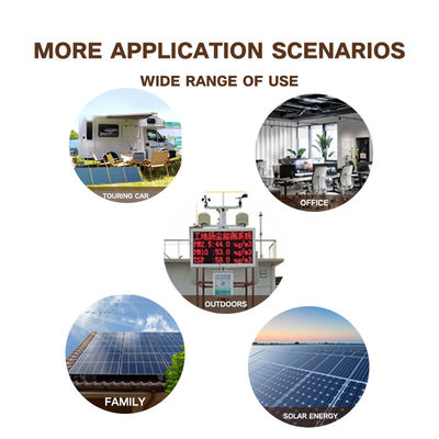 Dual MPPT 8000W-10000 Watt Hybrid Solar Inverters Off Grid With A Glass Panel