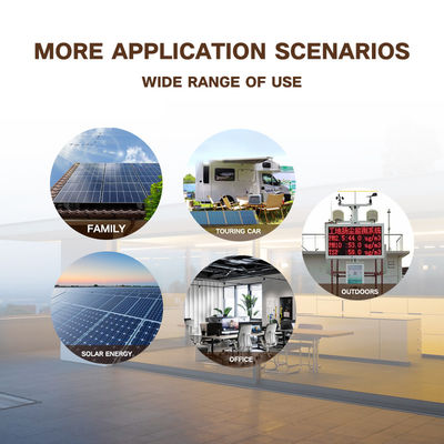 2 MPPT Hybrid Solar Inverters 48V 200A Smart Touch CE FCC Certified