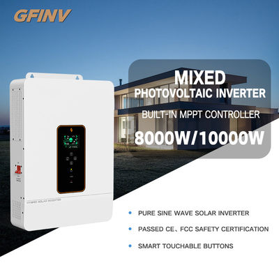 AC220V/380V 8000W Home Solar System Inverter Dual Mppt Hybrid Inverter