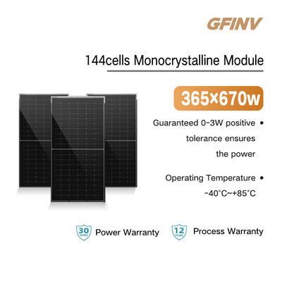 585w Silicon Monocrystalline Photovoltaic Solar Panels High Performance