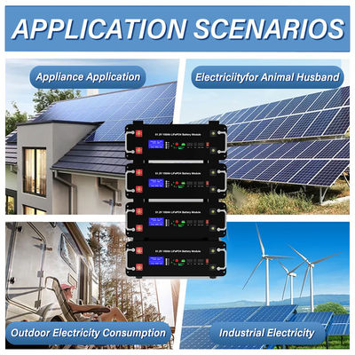 Multipurpose 48V Rackmount Lifepo4 Battery Deep Cycle Power Storage