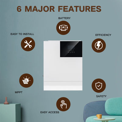 120/230Vac 3.5kw-5kw Off Grid Solar Inverters Single Phase CE UL Certified